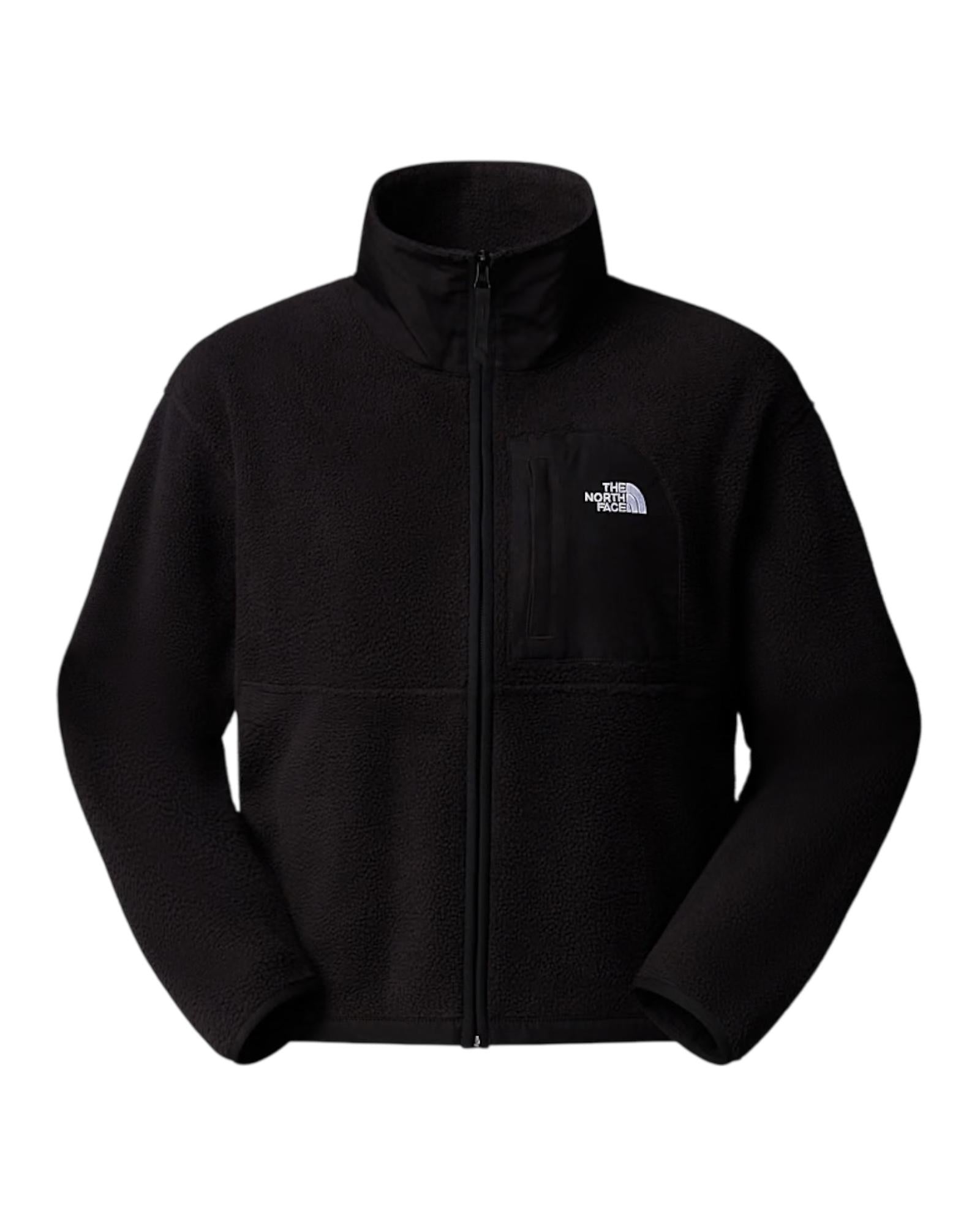 Giacca in pile Yumiori Off-Peak con cerniera integrale da donna Black NF0A8EUZ BLACK THE NORTH FACE 