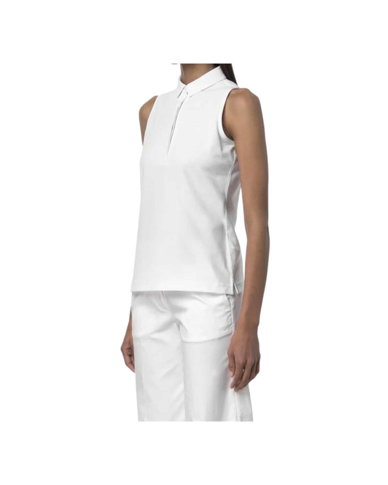 Polo Adour Pique, white. K1127HW 001 K-way 