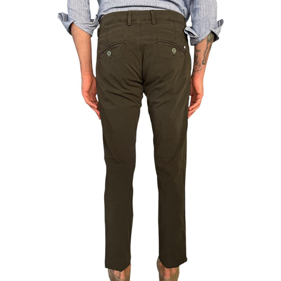 Pantalone Soho Popeline Army 002 SOHO POPELINE ARMY MODFITTERS 