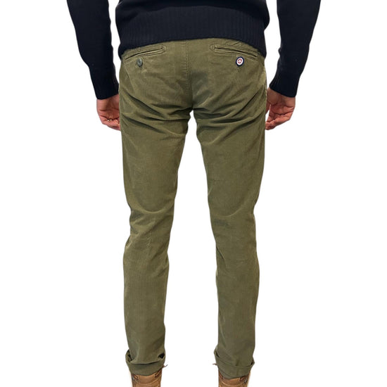 Pantalone Carnaby Velluto mille righe Military 004 CARNABY VELLUTO 1000 RIGHE MILITARY MODFITTERS 