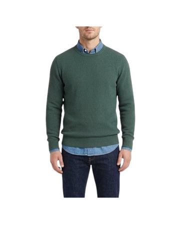 Maglia in cotone a nido d'ape Verde GIROCOLLO NIDO DAPE VERDE RE.VI.VAL 