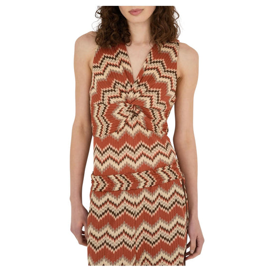 Body con motivo geometrico Multicolor F39X1539 MULTICOLOR SOUVENIR 