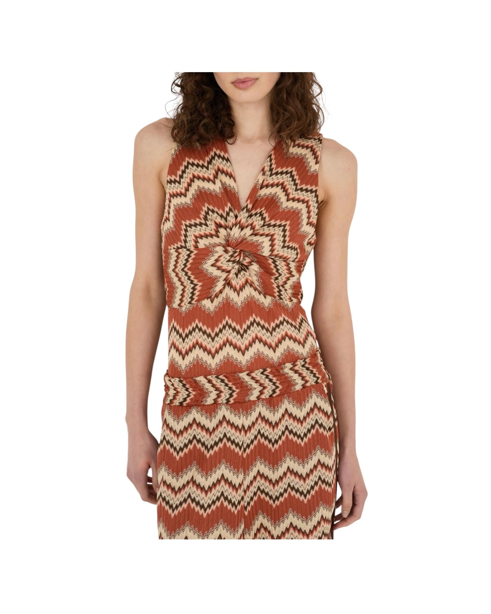 Body con motivo geometrico Multicolor F39X1539 MULTICOLOR SOUVENIR 