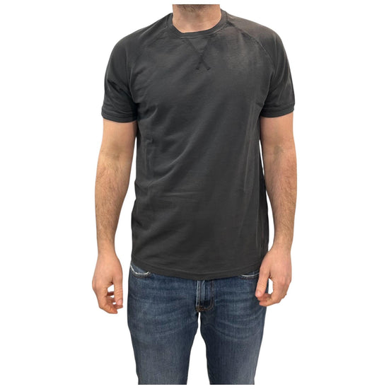 T-shirt Uomo Salem Raglan Faded black 1006 03 FADED BLACK BL'KER 