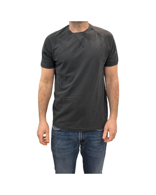 T-shirt Uomo Salem Raglan Faded black 1006 03 FADED BLACK BL'KER 