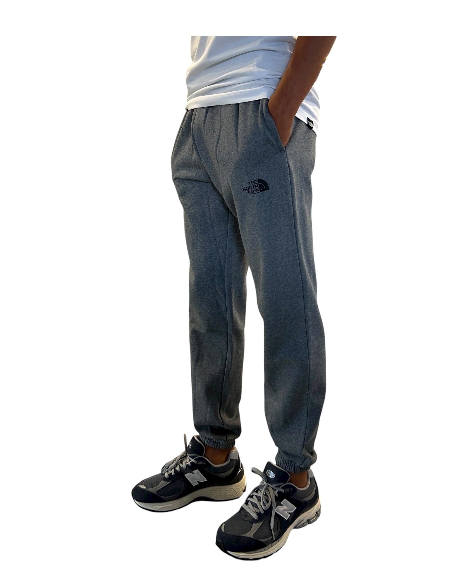 Joggers Simple Dome Regular Uomo Grey NF0A8C1W GREY THE NORTH FACE 