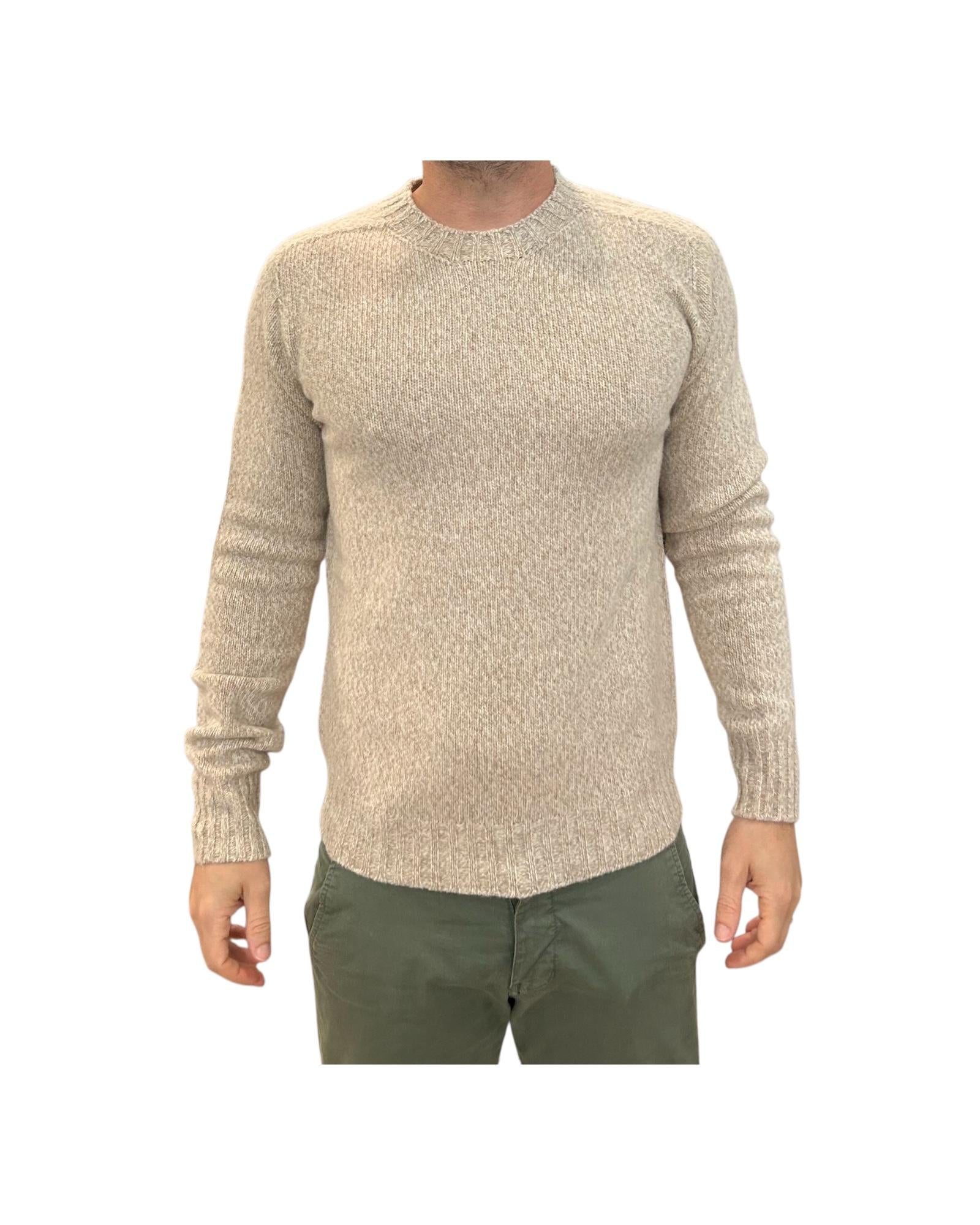 Maglione girocollo in lana Avena 14500 127 RETOIS 