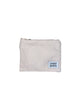 Pochette Pareasy a righe beige