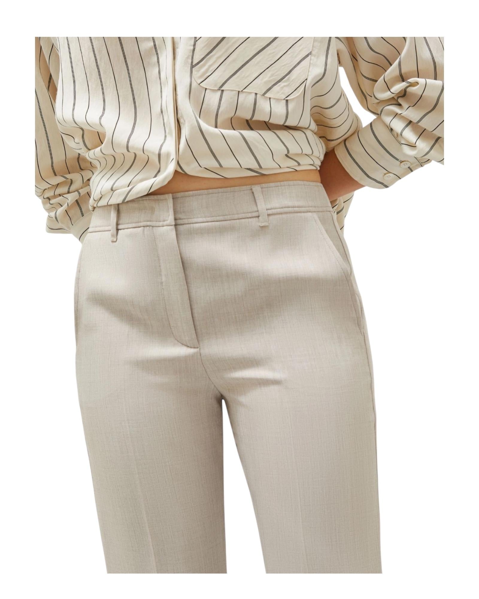 Pantalone Arabba dritto stretch sabbia ARABBA 003 MARELLA 