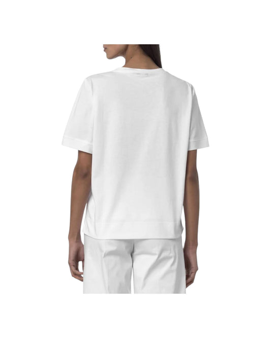 Leda Jersey tinta unita bianco K2148FW 001 K-way 