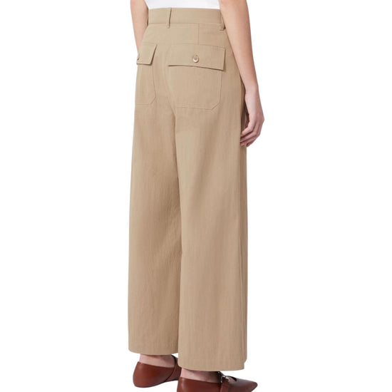 Pantalone in gabardina lavata RONCO 002 MAX MARA WEEKEND 