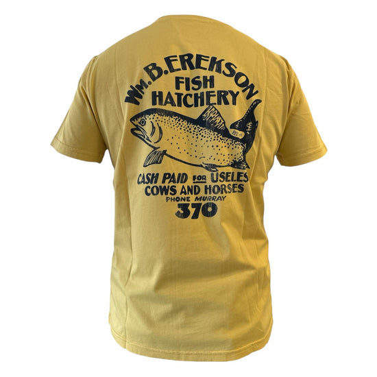 T-shirt uomo Murray, yellow. G8000 021 YELLOW BL'KER 