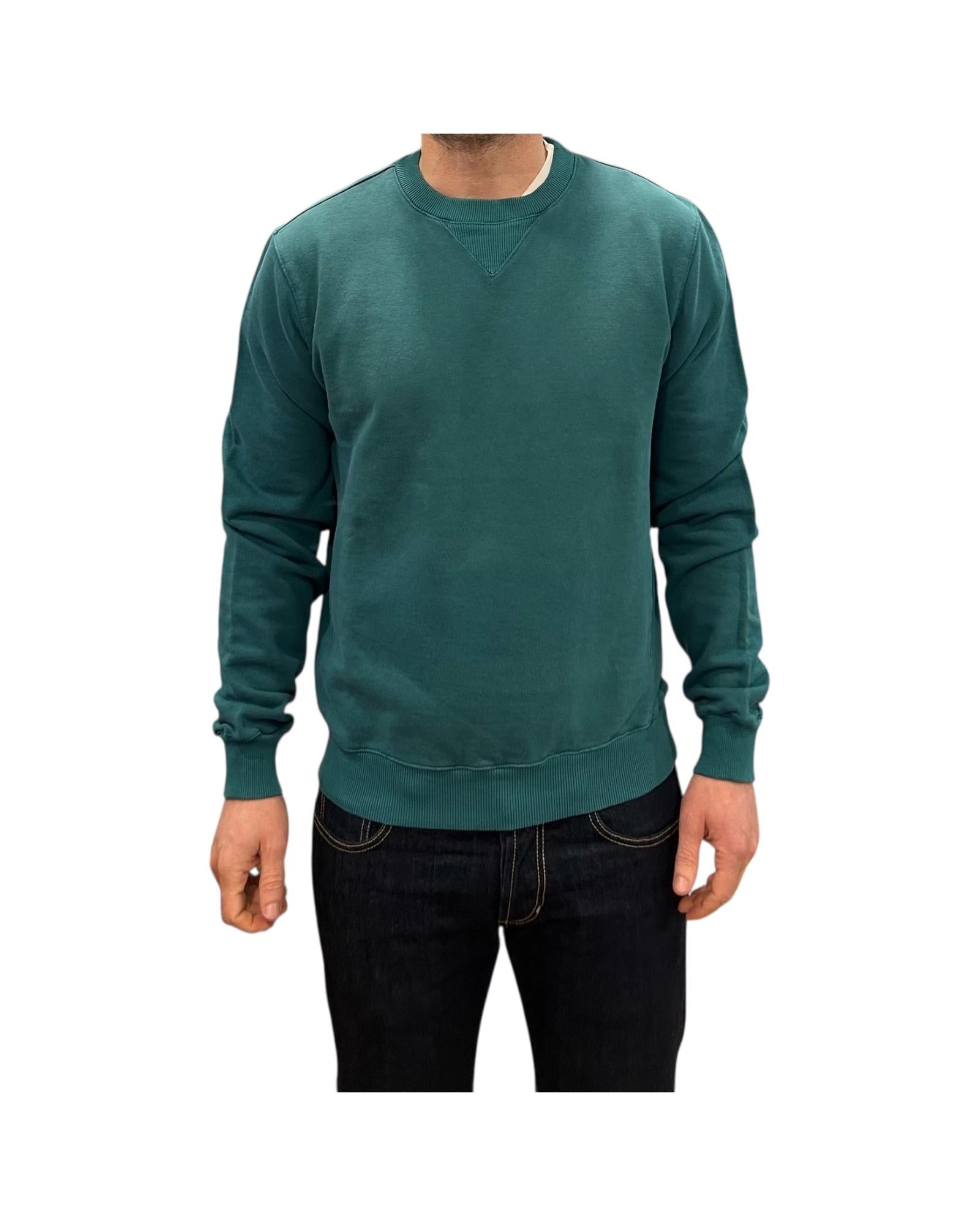 Felpa girocollo Green COLIN C455 husky 