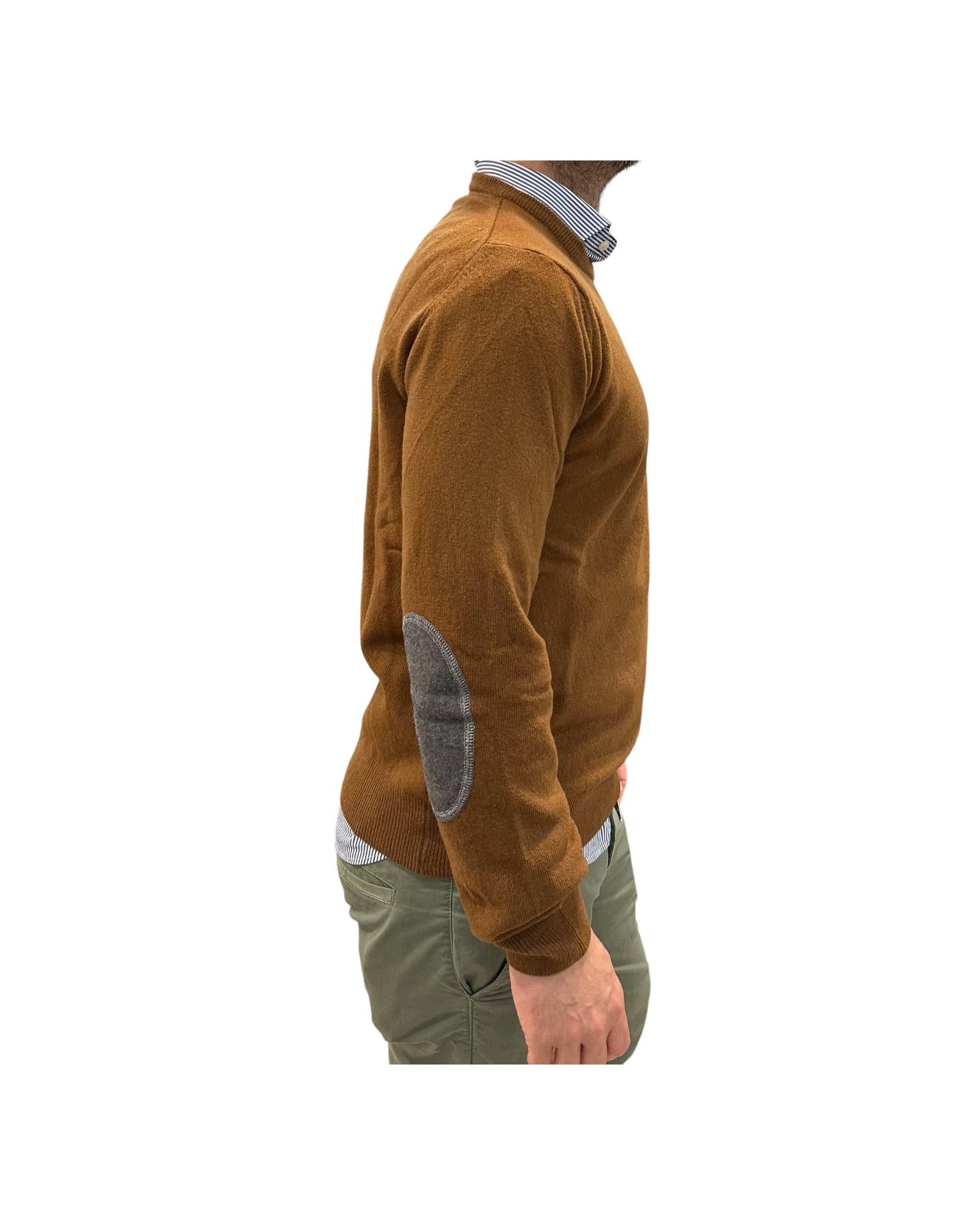 Maglione girocollo Tabacco 15055T 135 RETOIS