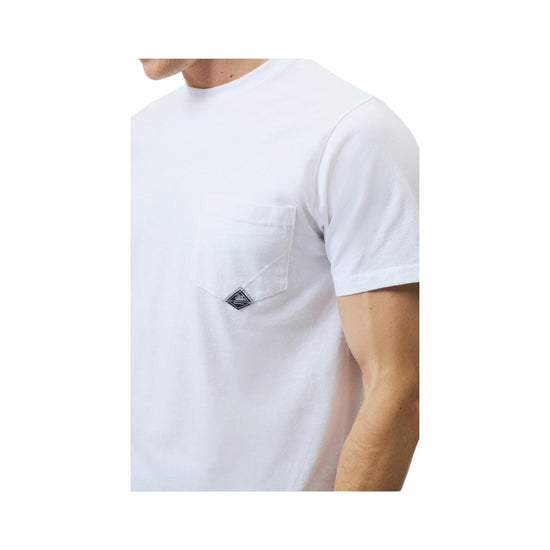 T-Shirt pocket in jersey Optic white RRU634CA160111 C0014 ROY ROGER'S 