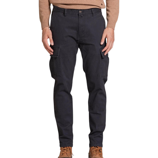 Pantalone Cargo in twill Navy NORMAN TWSC01 IMPURE 