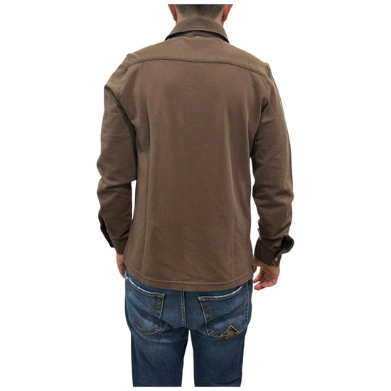 Camicia Uomo Portland Piquet Brown 6502 BROWN BL'KER 