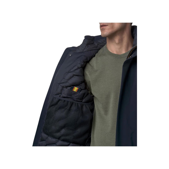Giacca Thomal lunga da uomo Navy K7136IW AR0 K-way 
