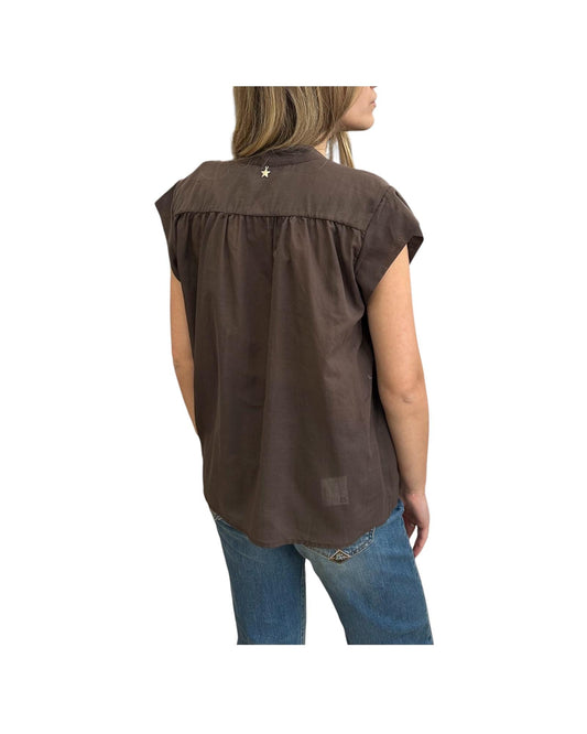 Camicia Marrone S37M1881 MARRONE SOUVENIR 