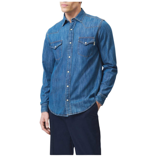 Camicia Martin Cobalt stone RRU400CG343161 C0999 ROY ROGER'S 