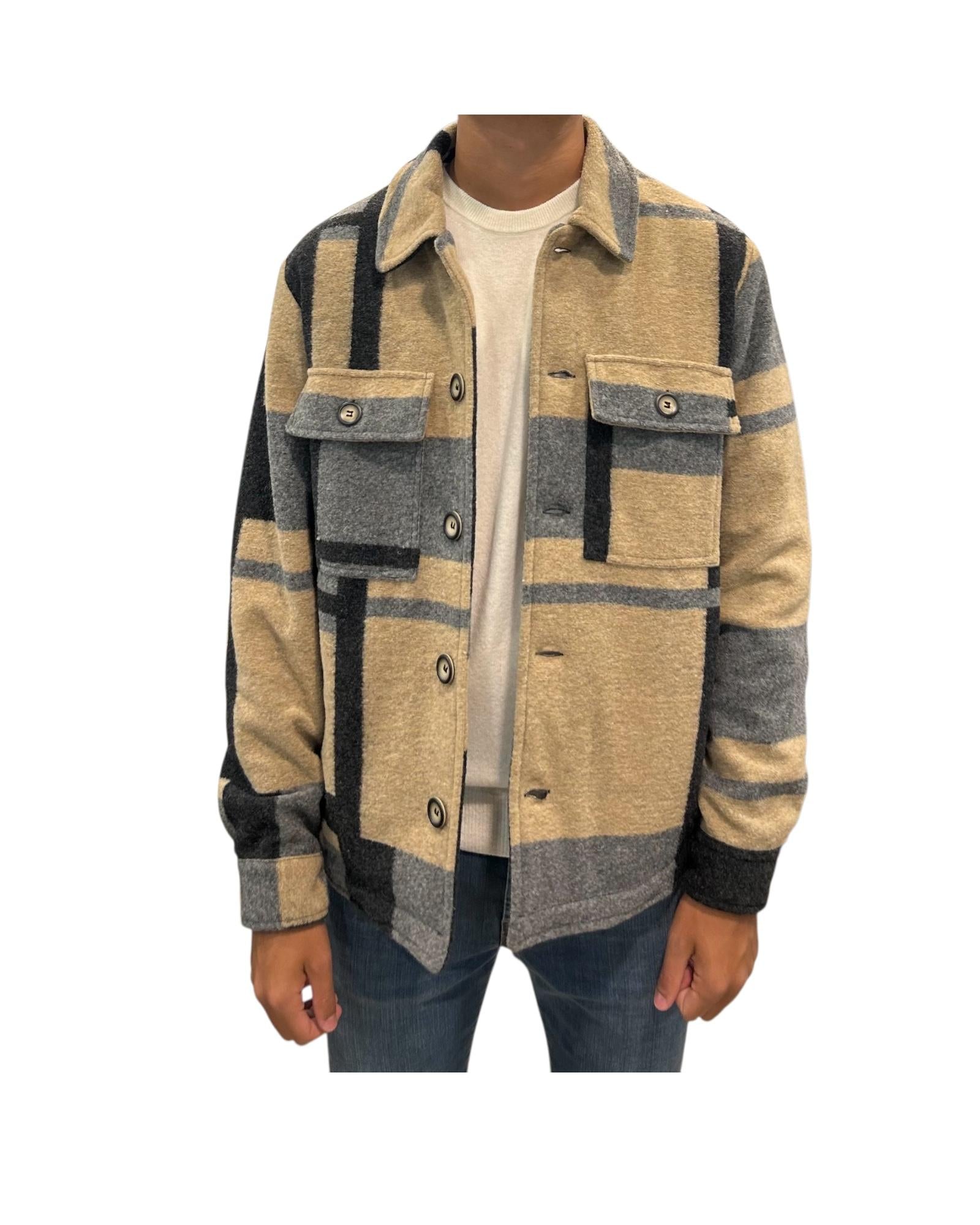 Overshirt imbottita Dinamite Sabbia DINAMITE DANDI SABBIA MENTORE 