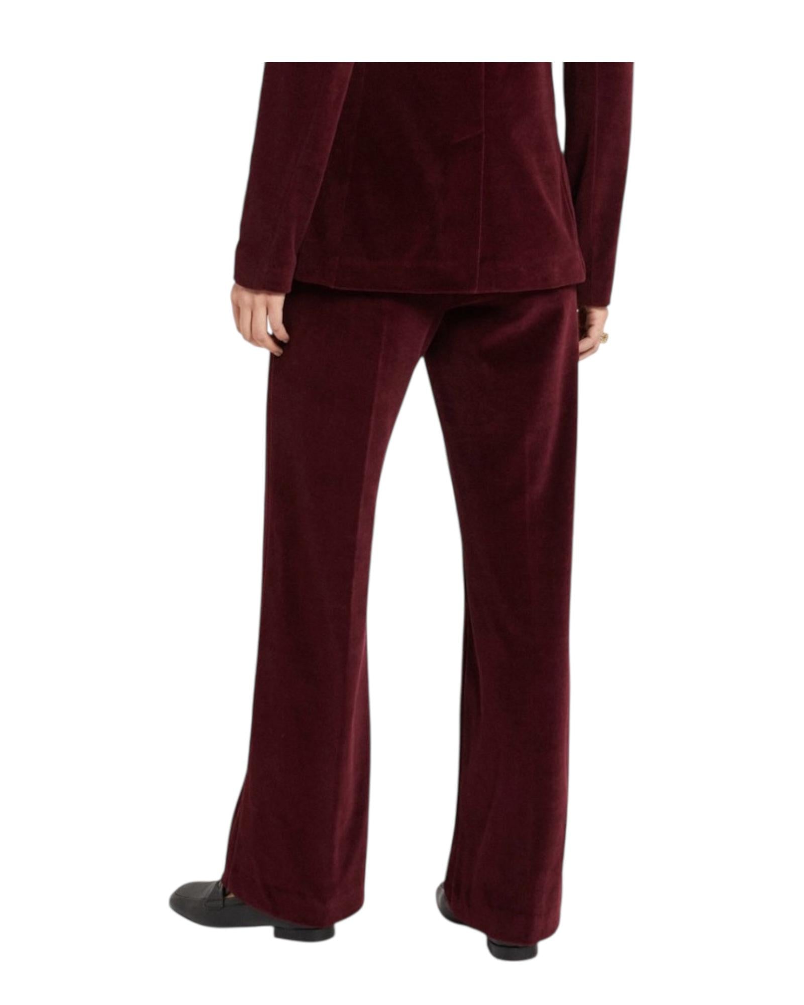 Pantalone Palazzo in velluto Rouge Noir CHX DP9898 ROUGE NOIR OTTOD'AME 