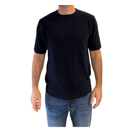 Maglia a maniche corte Blu 0037 23 WOOL&CO 