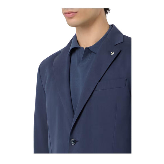 Giacca ALAN in tessuto tecnico Blue navy A322ALAN60TP605 799 AT.P.CO 