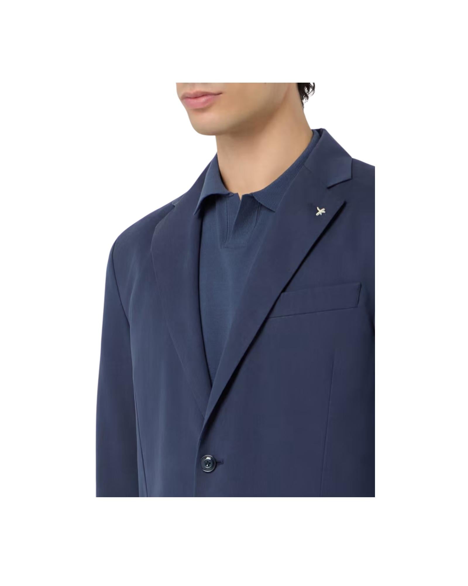 Giacca ALAN in tessuto tecnico Blue navy A322ALAN60TP605 799 AT.P.CO 