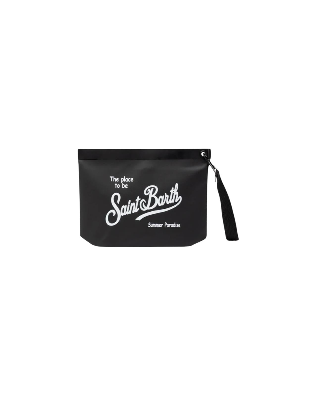 Pochette Aline nera water-resistant ALI0006 01983H MC2 SAINT BARTH 