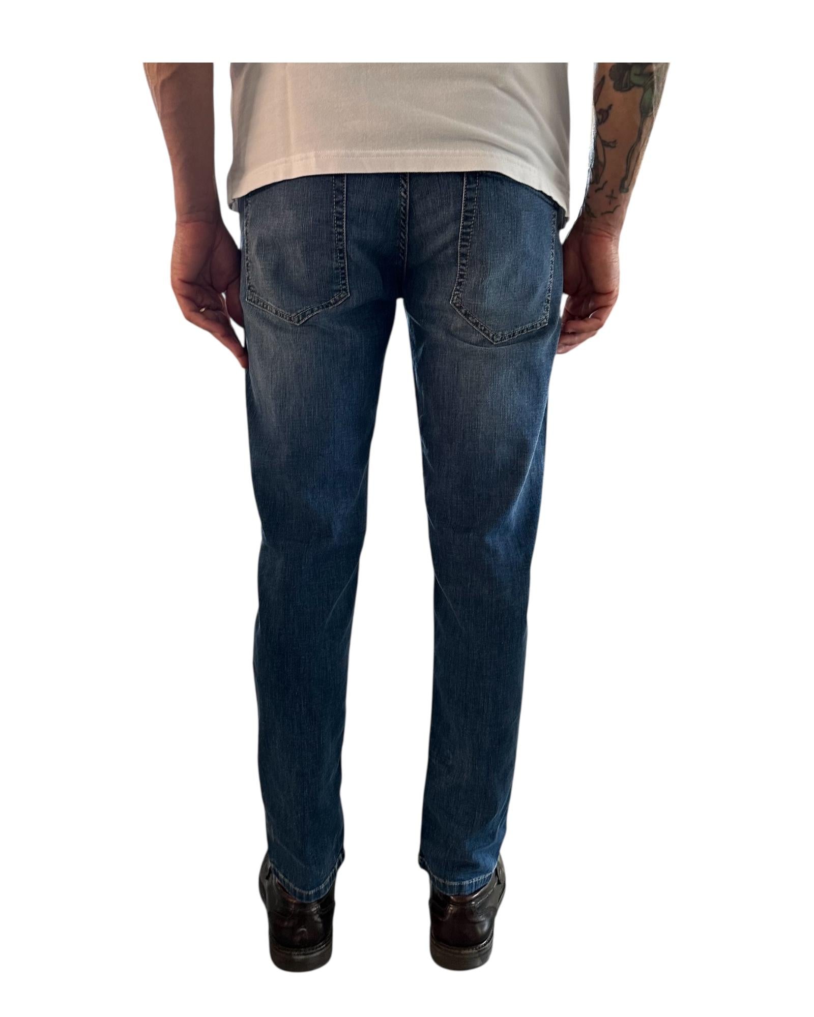 Jeans Rocco Denim scuro ROCCO D118 A947 752 CAMOUFLAGE