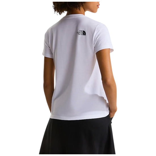 T-shirt evolution half dome slim White W EVO HD SLIM WHITE THE NORTH FACE 