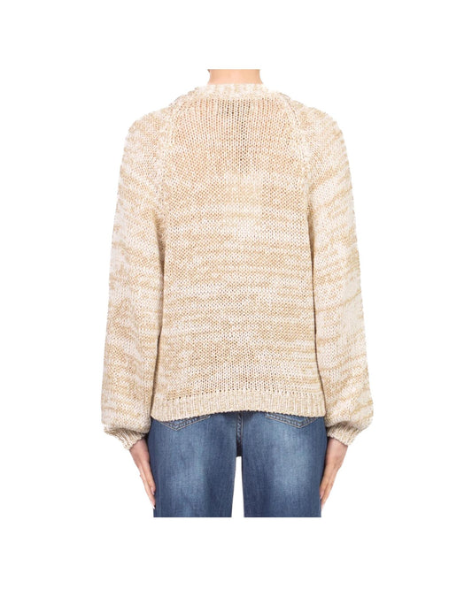 Cardigan con bottone gioiello Calce JIT Q008 345 HAVEONE 