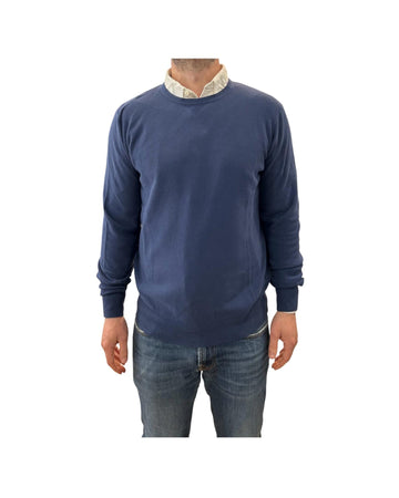 Maglia in cotone a nido d'ape Denim GIROCOLLO NIDO DAPE DENIM RE.VI.VAL 
