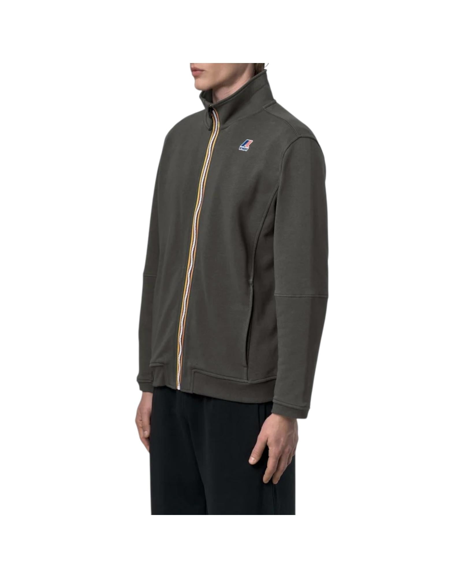 Felpa a collo alto Green blackish K1126IW WMR K-WAY 