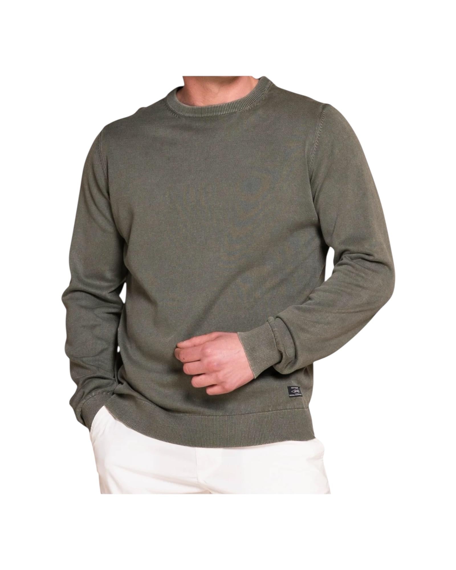 Maglia Loris Acid wash military