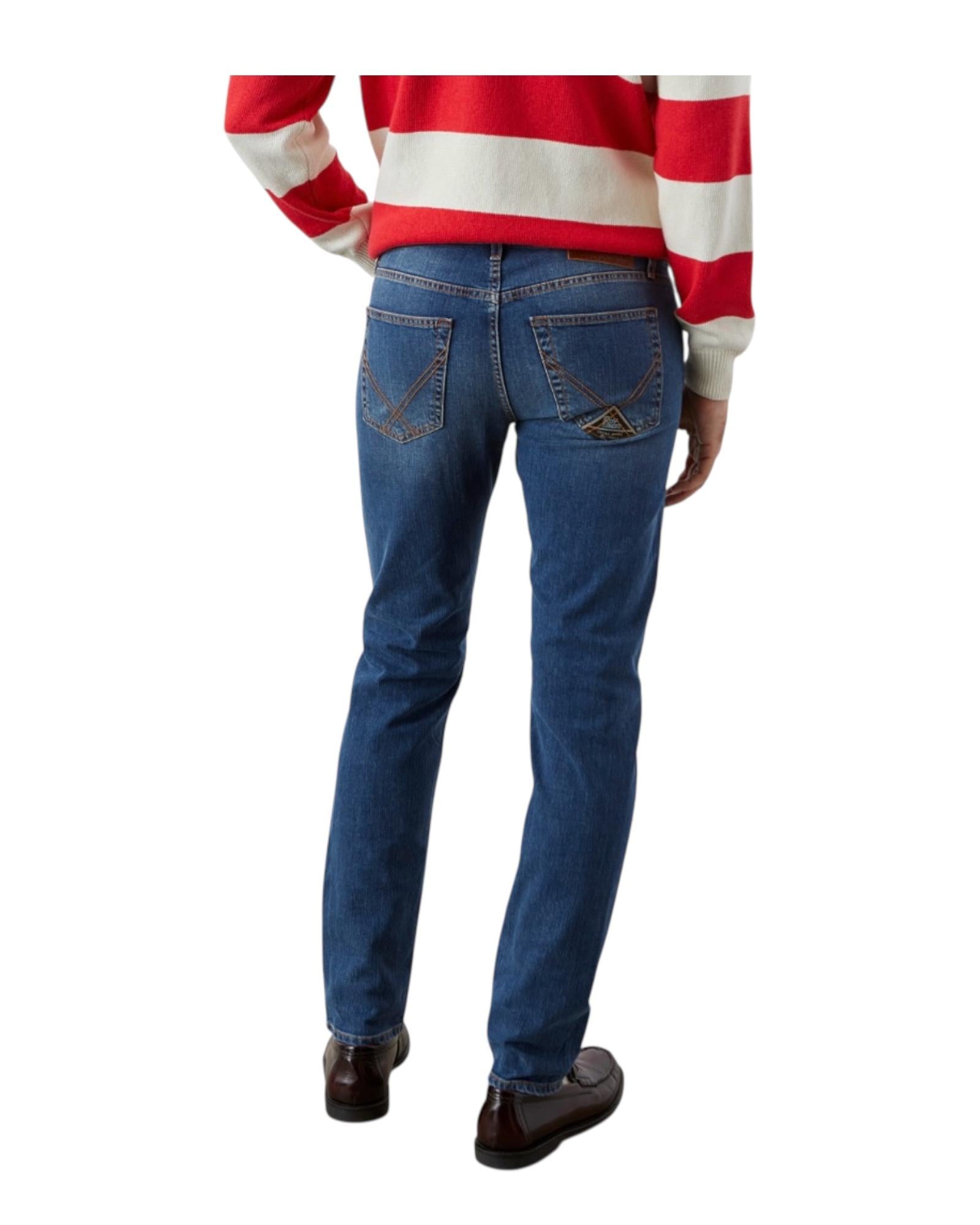 Jeans slim 517 Weared 10 RRU075D0210028 C0999 ROY ROGER'S 