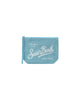 Pochette Aline in lino Light blue