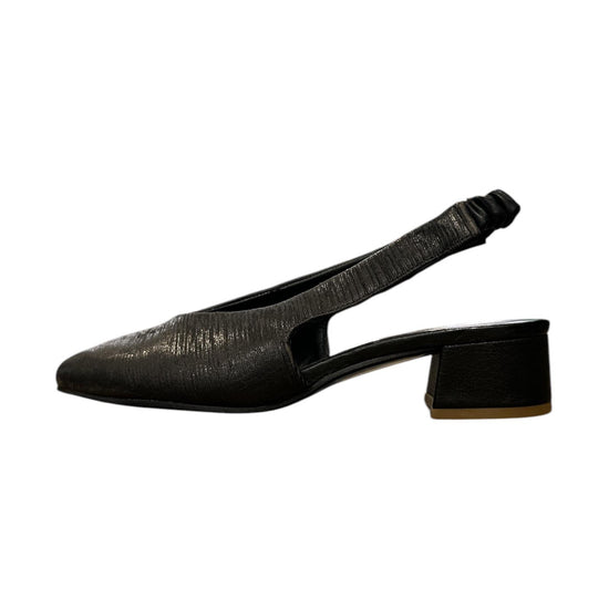 Slingback laminato Nero 181 21 INTAGLIATO NERO NICHE 