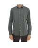 Camicia uomo in cotone Grigio