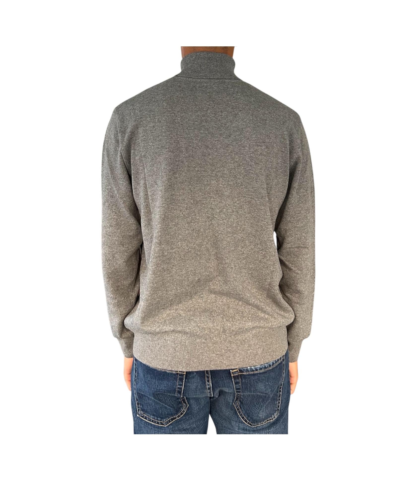 Dolcevita in lana e cashmere Grigio chiaro 00G50155M 242 MONTECHIARO 