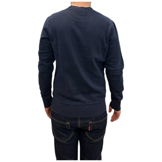 Felpa girocollo Blue navy W4007 BLUE NAVY BL'KER 