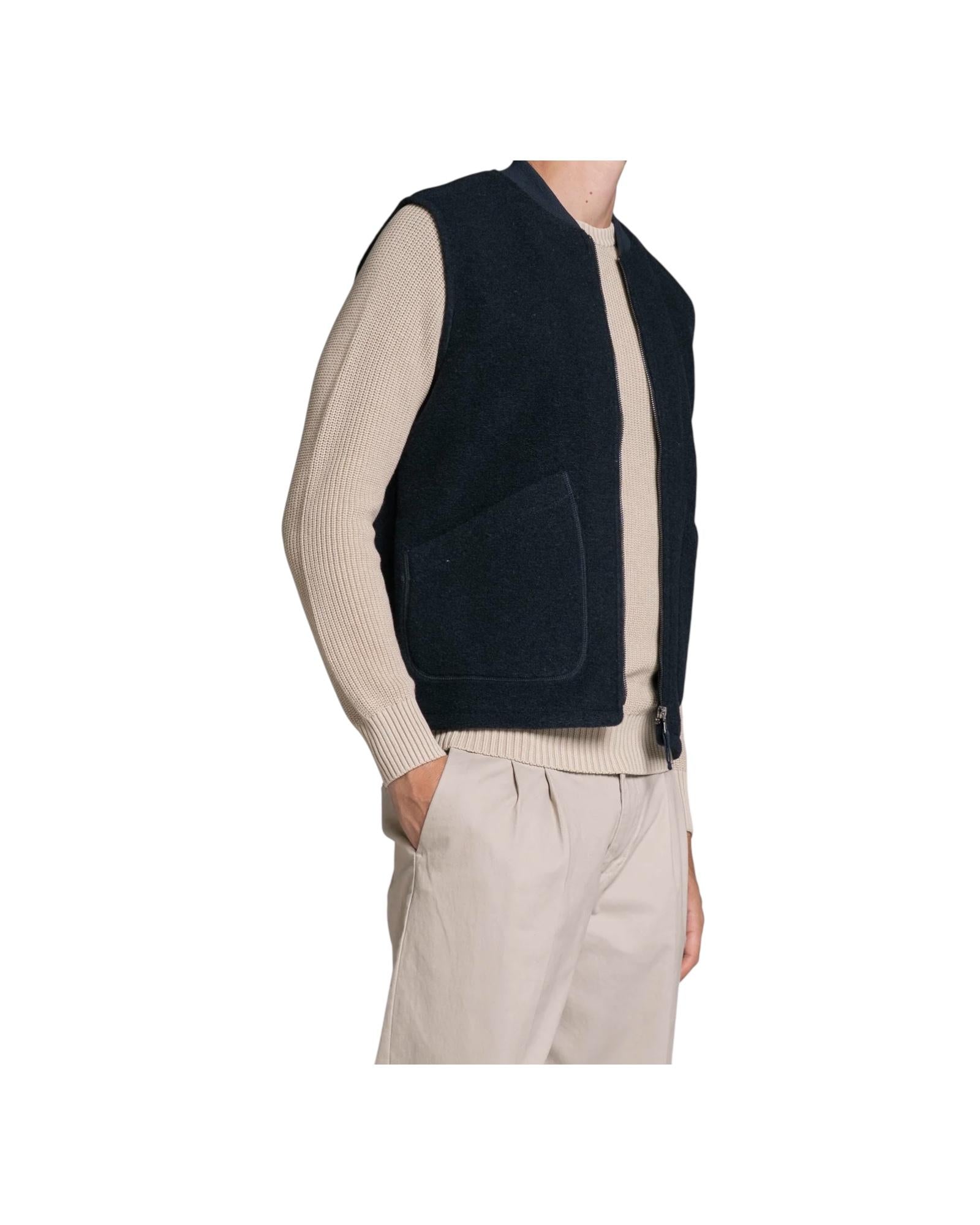 Gilet Terry Navy TERRY MWBC01 IMPURE 