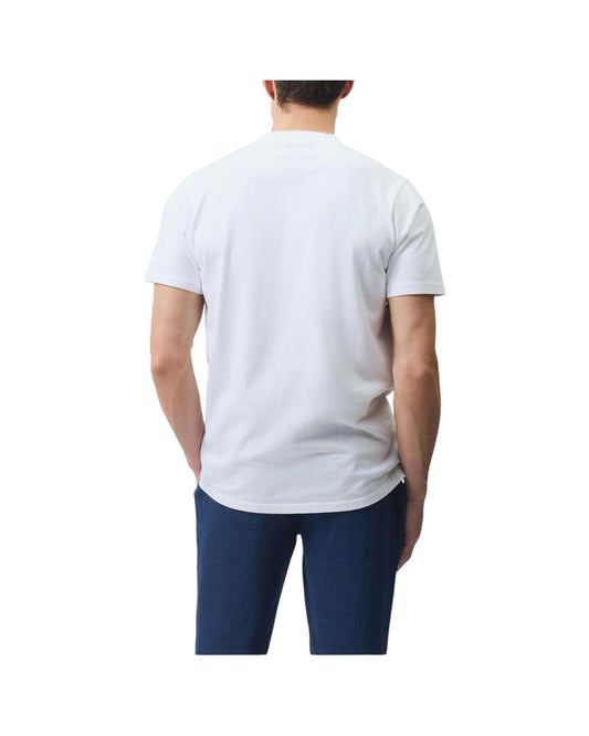 T-Shirt pocket in jersey Optic white RRU634CA160111 C0014 ROY ROGER'S 