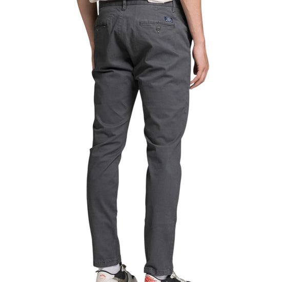 Pantalone in twill stretch Castel rock BRYAN TWSC02 IMPURE 