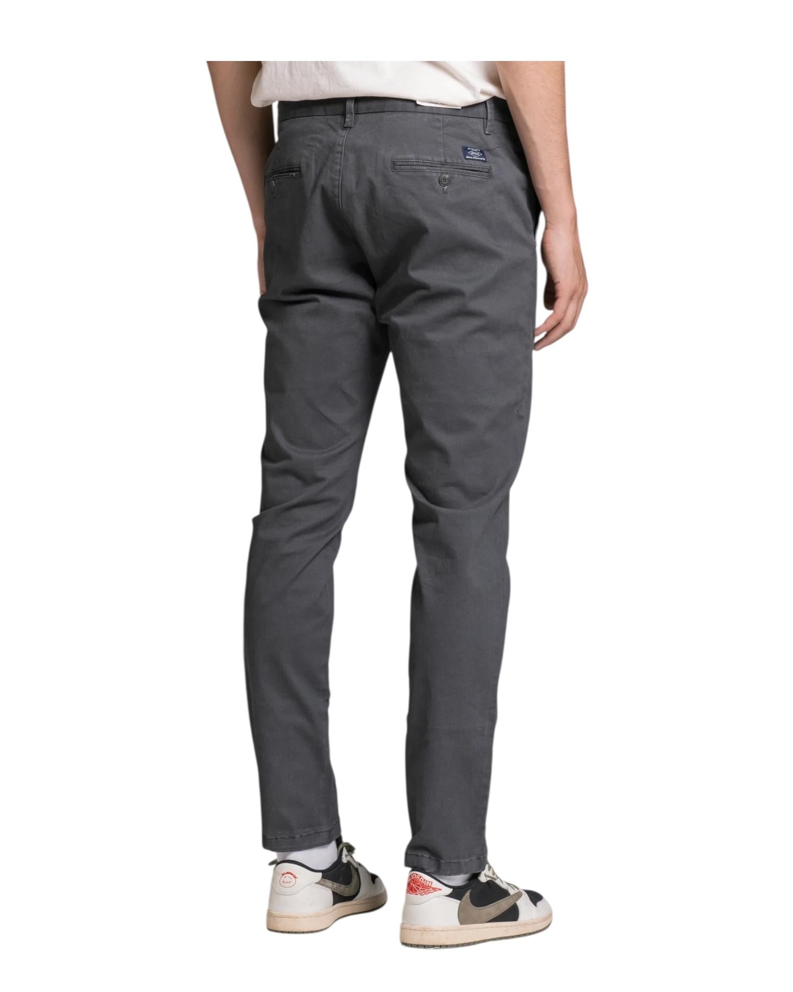 Pantalone in twill stretch Castel rock BRYAN TWSC02 IMPURE 