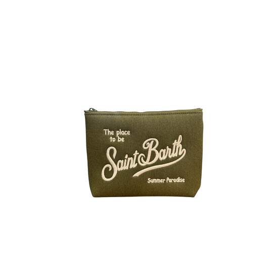 Pochette Aline Denim Verde ALI0007 01441L MC2 SAINT BARTH 