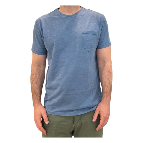 T-shirt Uomo Casco Bay Fiammata royal 1001 ROYAL BL'KER 