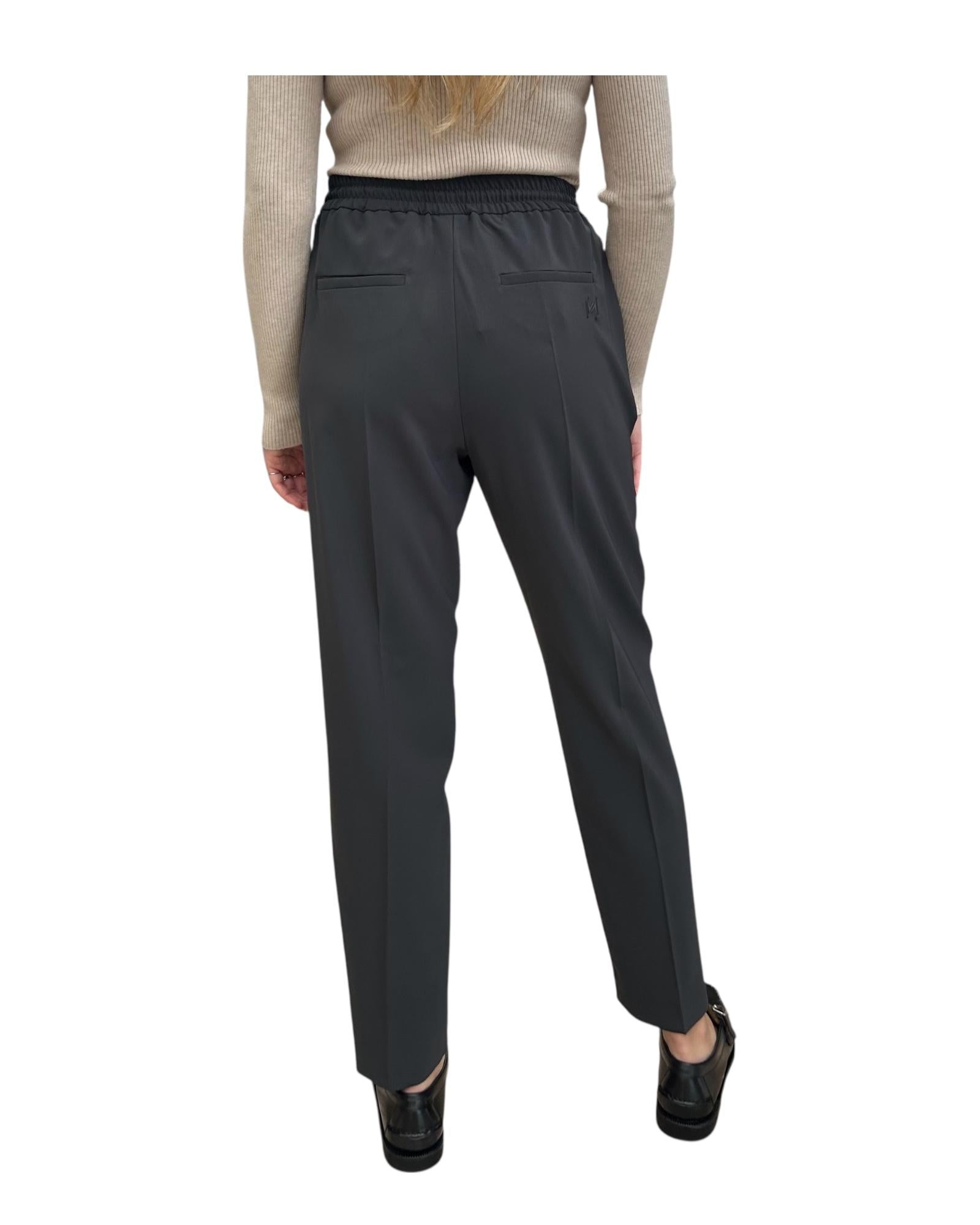 Jogger in twill stretch Grigio SEME 004 MARELLA 