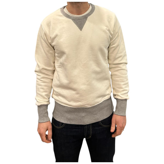 Felpa girocollo Bianco FELPA GIROCOLLO BIANCO UNIT MADE 